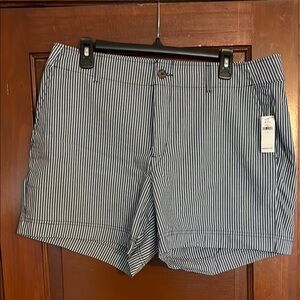 GAP Blue and White Bermuda Shorts Nautical Style